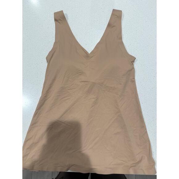 Soma Tops - SOMA Enbliss Lightweight Smoothing Tank in Warm Amber XS